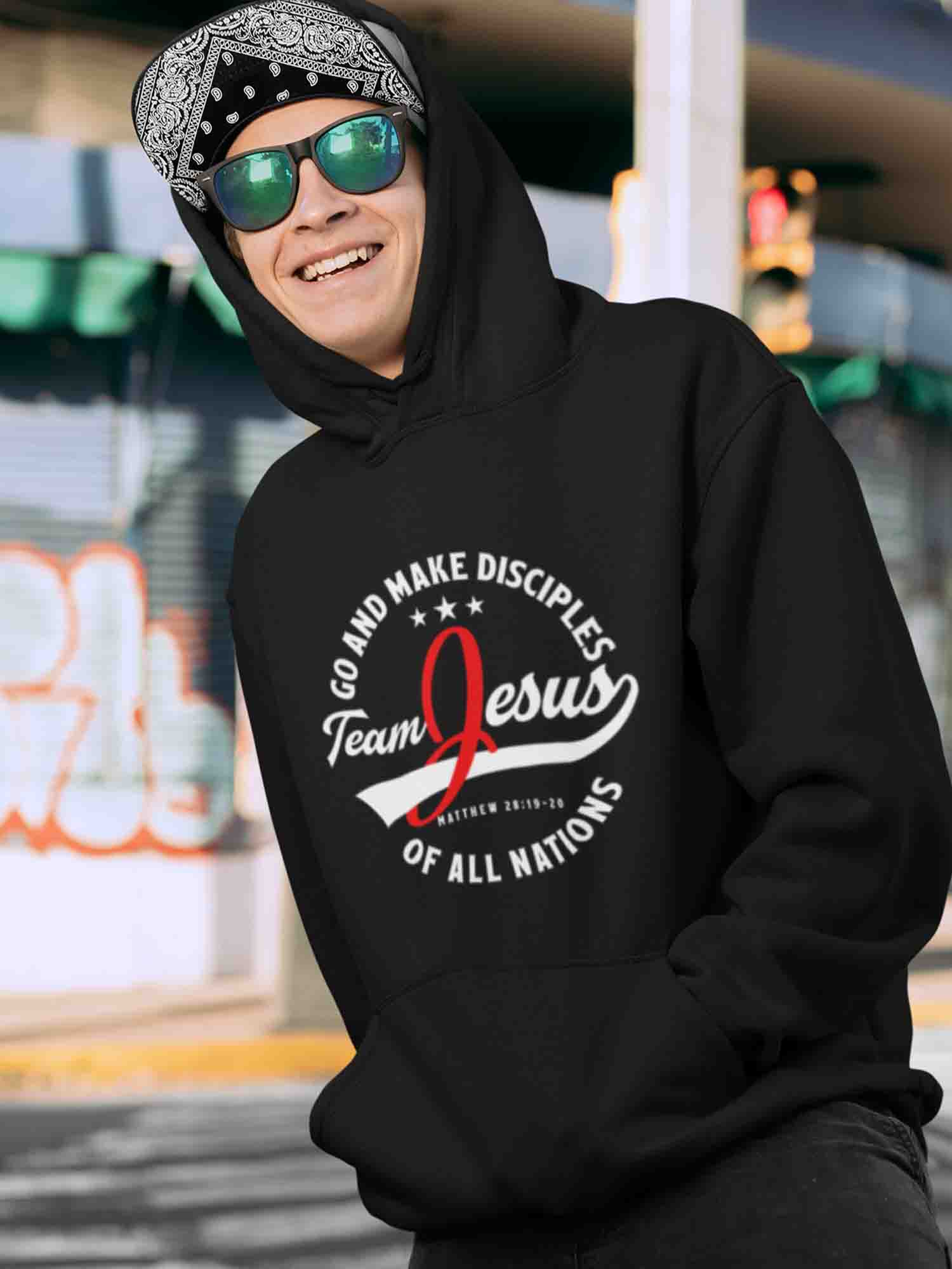 Team shop jesus hoodie