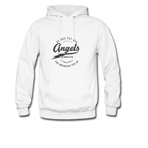 He Has Put His Angels In Charge Of You Men's Hoodie