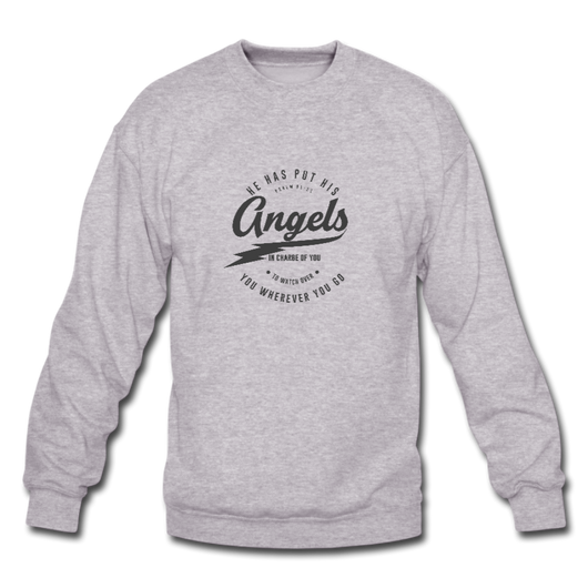 He Has Put His Angels In Charge Of You Men's Sweater